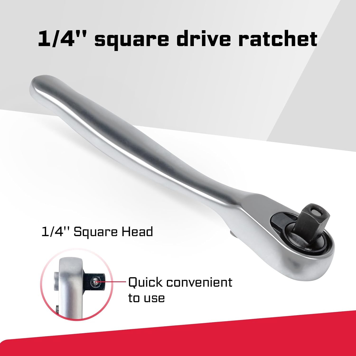 Mini Ratchet Wrench& Bit Holder Set 4 Pcs, 1/4″ Drive Handle Wrench,…