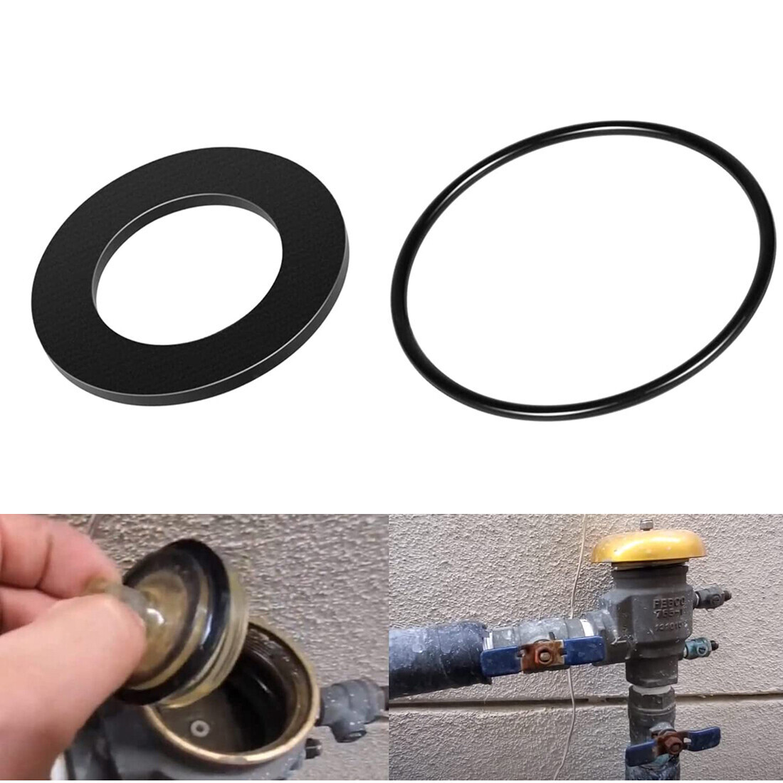 Fits for Febco 765 94138 Gasket Repair Kit 1-inch PVB Bonnet Poppet Kit