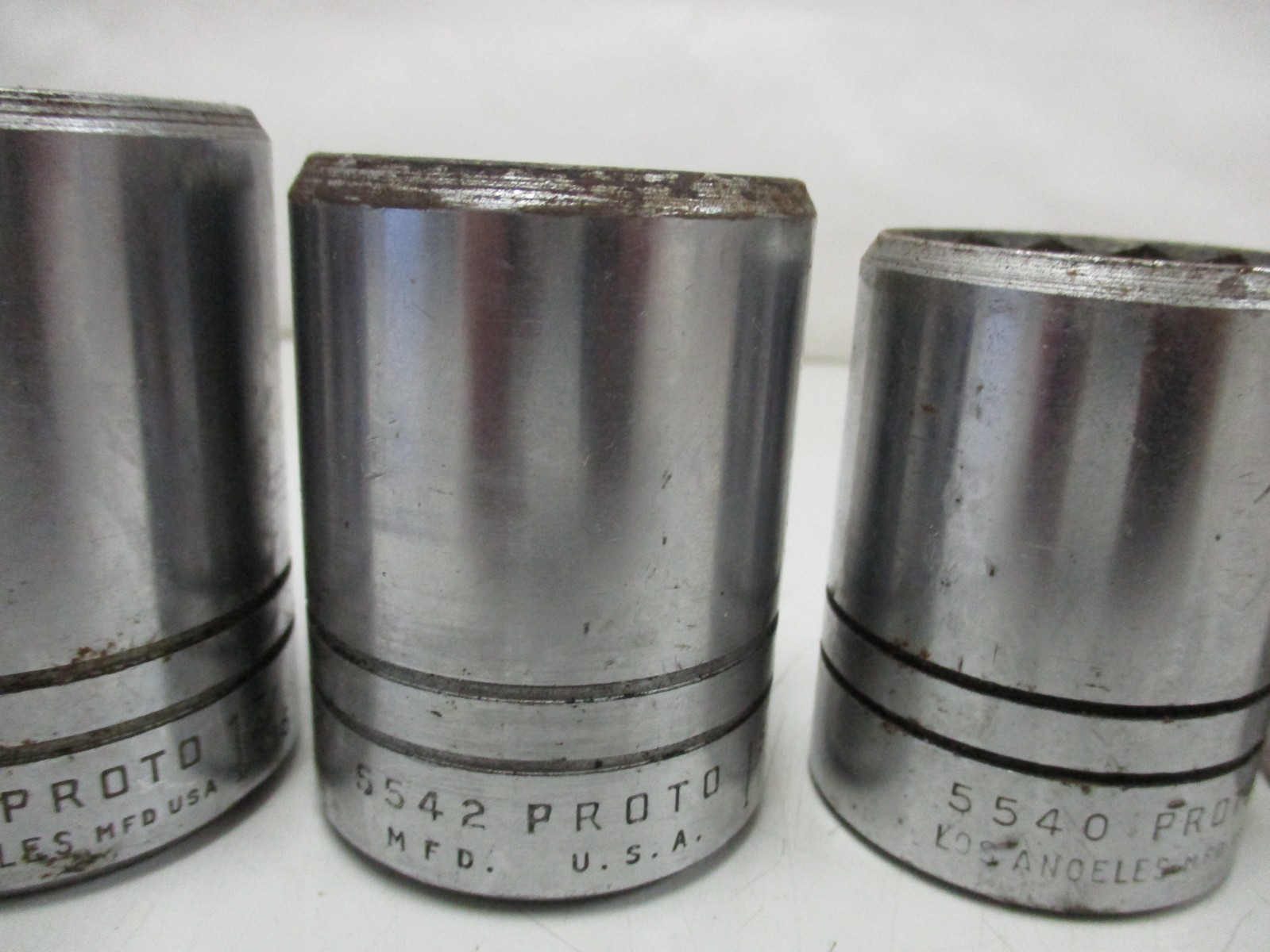 Proto 7pc USA 3/4″ 12 Point SAE Socket Set 7/8, 1-1/4″,1-5/16,1-7/16,1-1/2