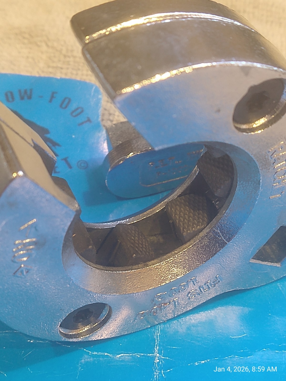 Crows foot ratchet inner tie rod replacement tool