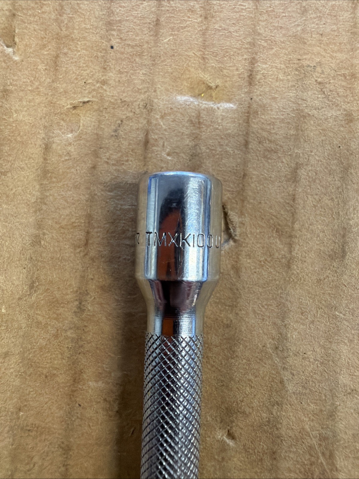 (F3026) Snap On 1/4″ Drive 10″ Chrome Knurled Friction Ball Extension TMXK100