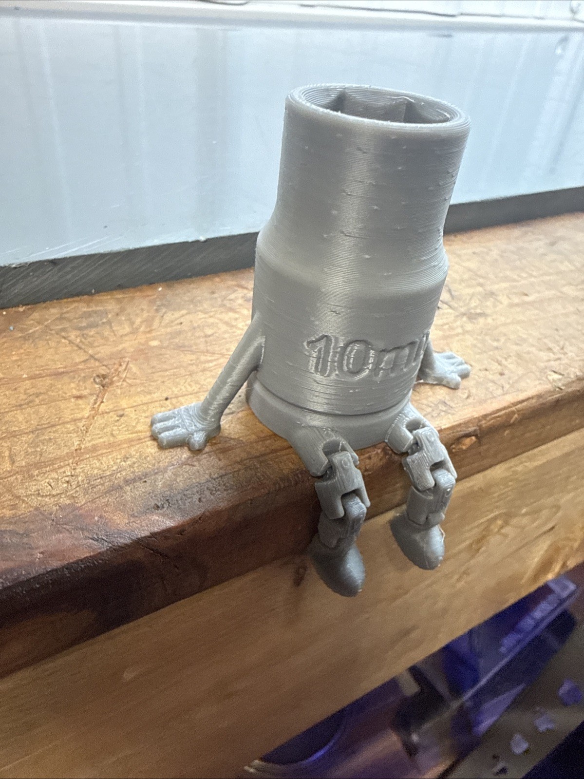 10mm Socket Buddy Grey.