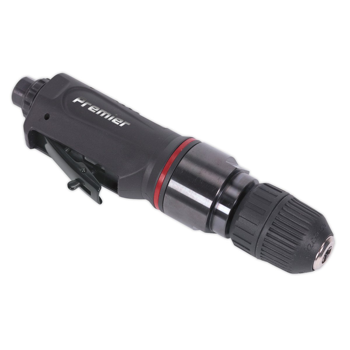 Sealey SA622 Air Drill Straight with 10mm Keyless Chuck Premier