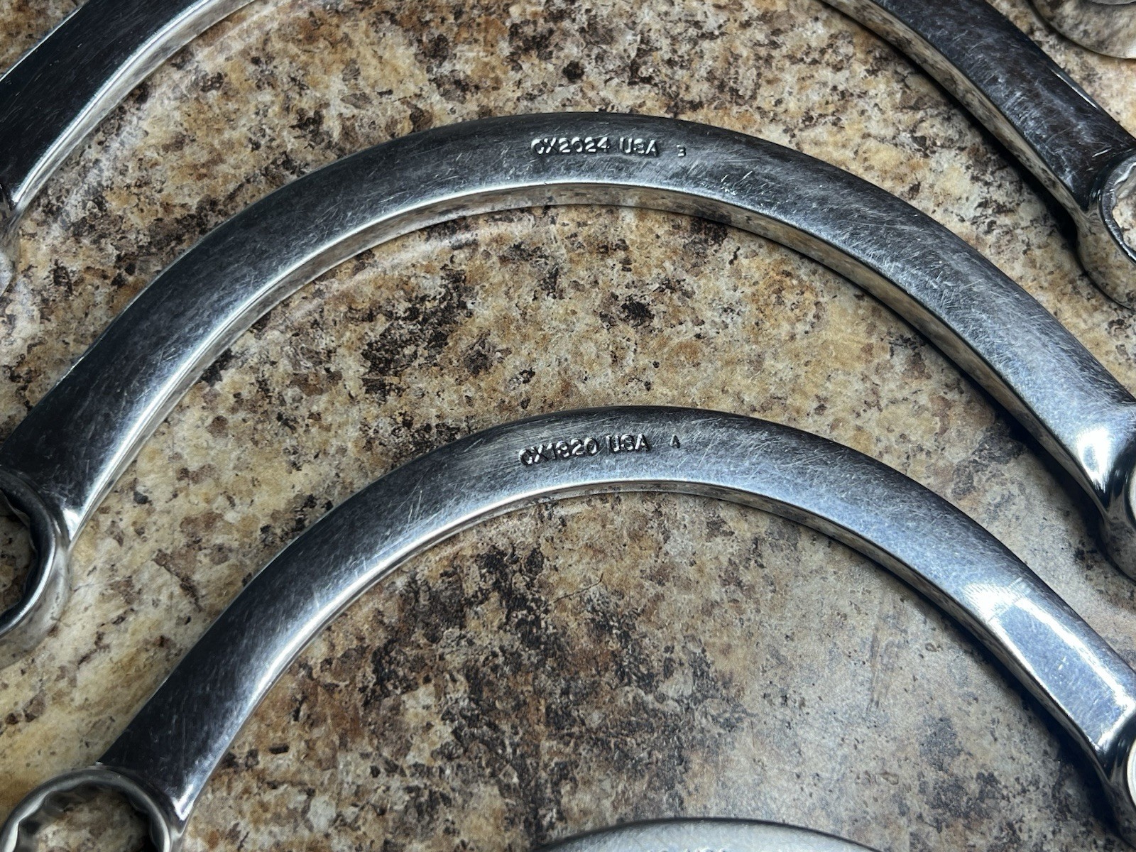 SNAP ON 5PC 12-POINT SAE Drive Half-Moon Box Wrench Set 7/16″ to 15/16″