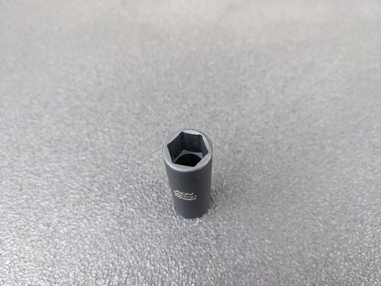 #bp243 MATCO TOOLS ADV NEW ADP12M6V 1/4″ DRIVE 12MM IMPACT SOCKET DEEP 6 POINT