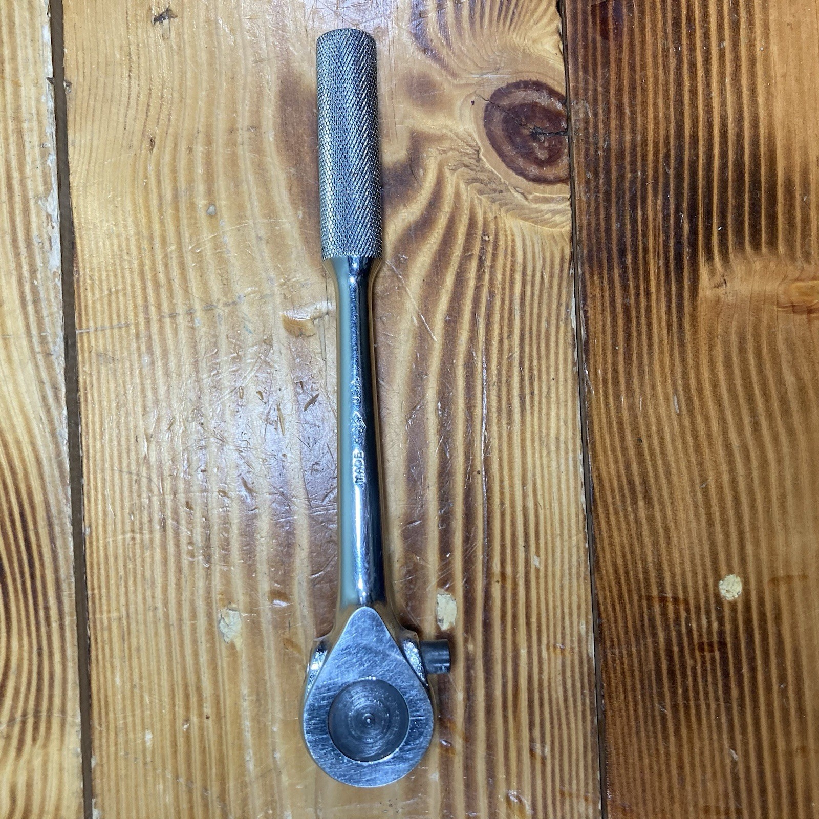 SK Tools 1/2 Drive Push Button Frankenstein Ratchet Rare Diamond Logo