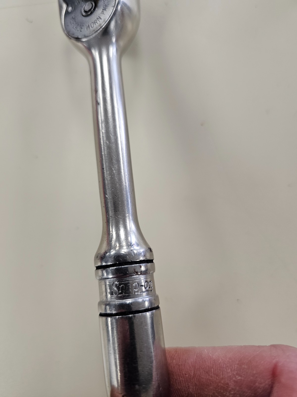 Snap On F730 Vintage Ratchet 3/8″ Drive W/ 3/8″ Drive T27 Torx Bit
