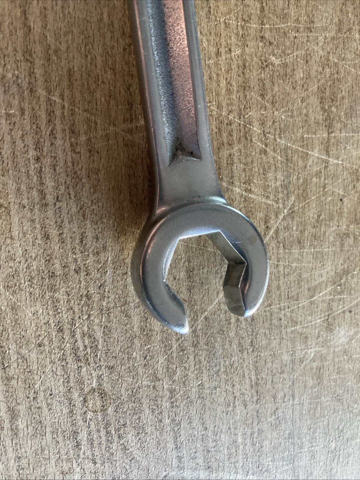 Vintage Snap-On USA SAE 1/2″ x 9/16″ Dual Head Flare Nut Line Wrench RXV-1618-S