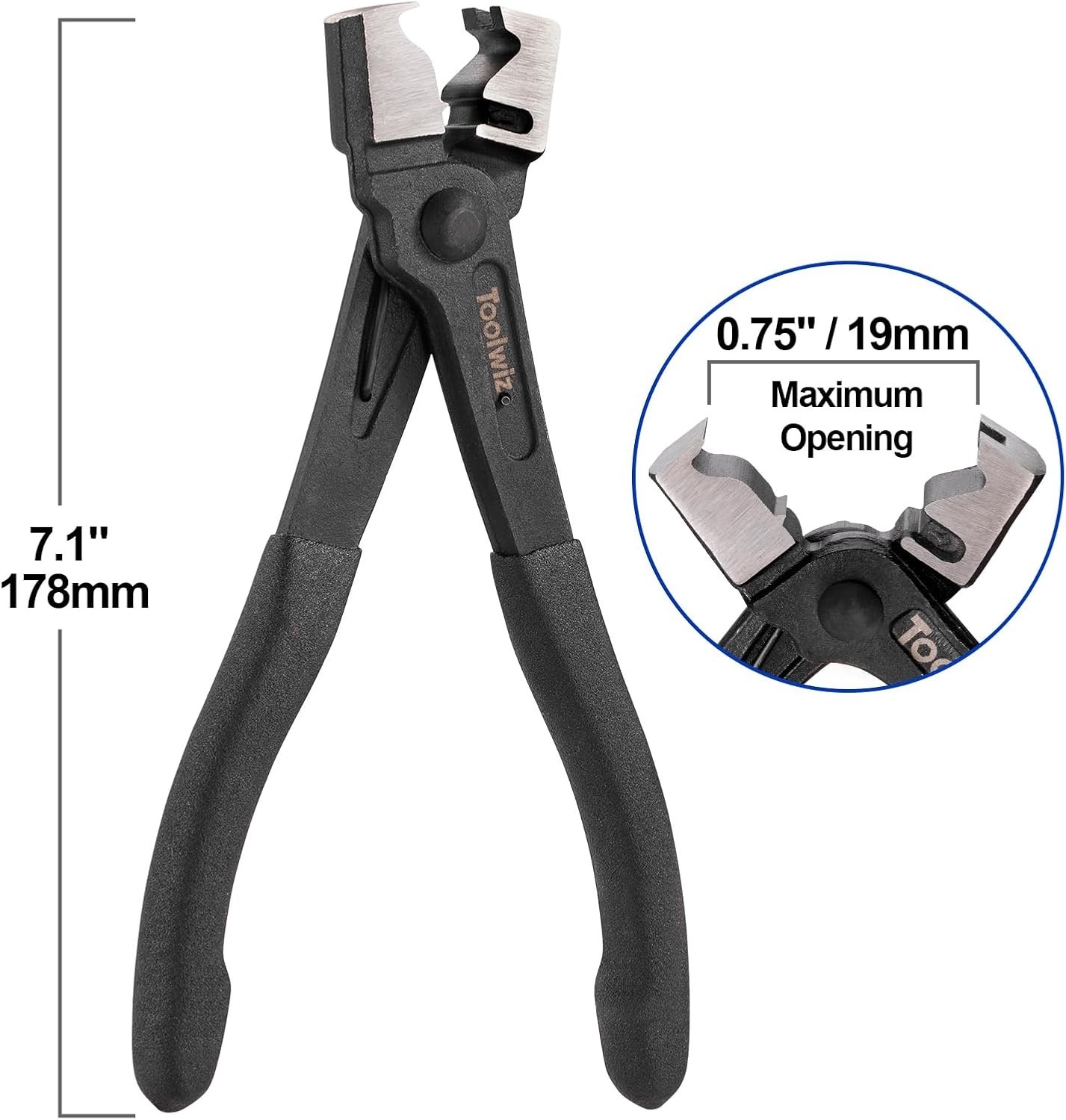 Anti-Slip PVC Clic & Clic-R Hose Clamp Pliers – Spring-Loaded, Effortless Use