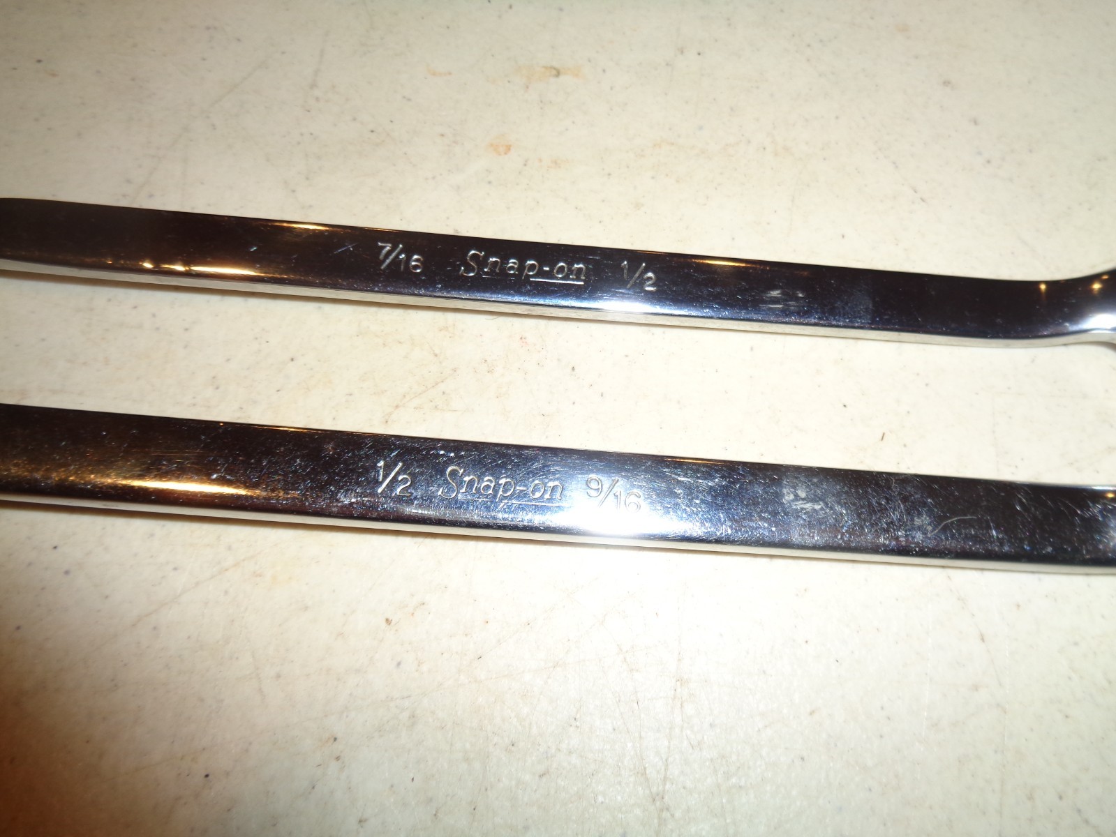 Snap On Tool XB1618(1/2″ & 9/16″) 12Pt, XB 1416S(7/16″ & 1/2″) 6PT. Box Wrenches