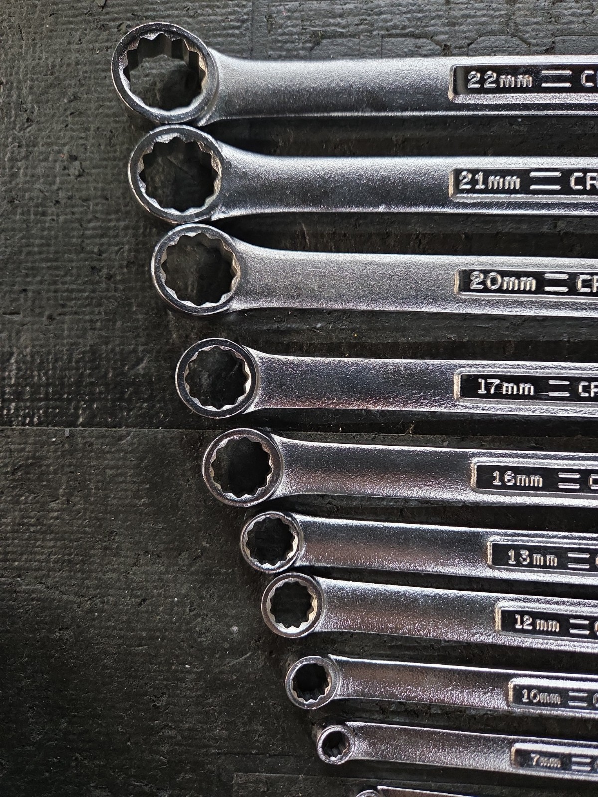 Craftsman Metric Double Box End Wrench Set 12 Point 6mm to 24mm 10pc Made in USA