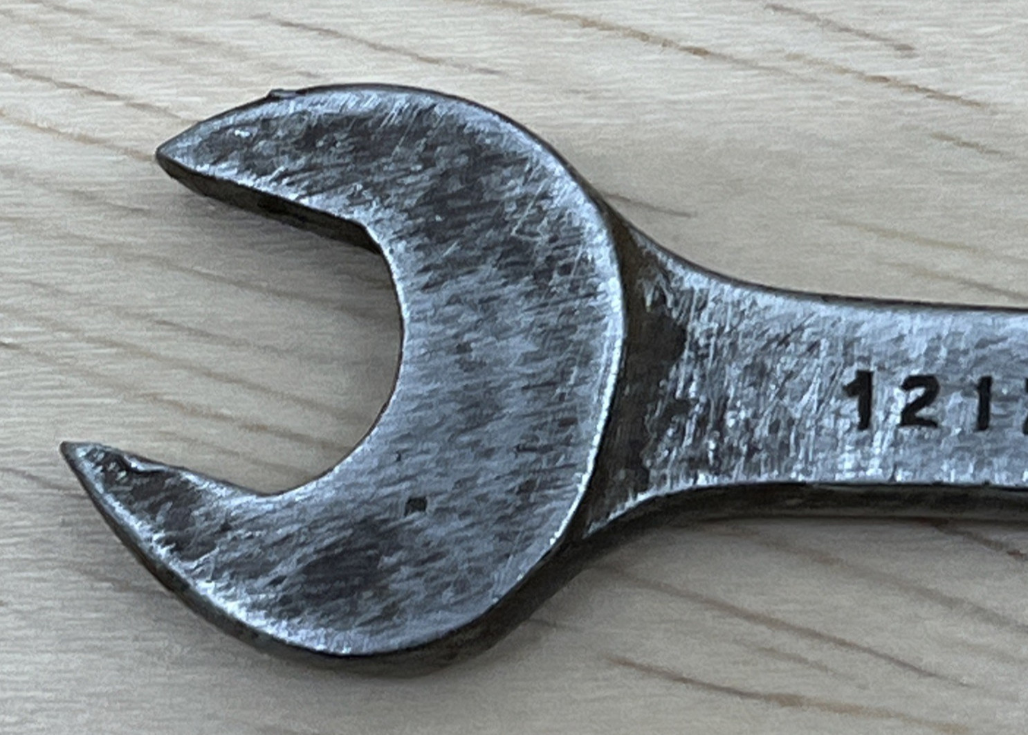 VTG Plvmb Plomb Plumb 3/8″ Combination Wrench 12 Point #1212 USA
