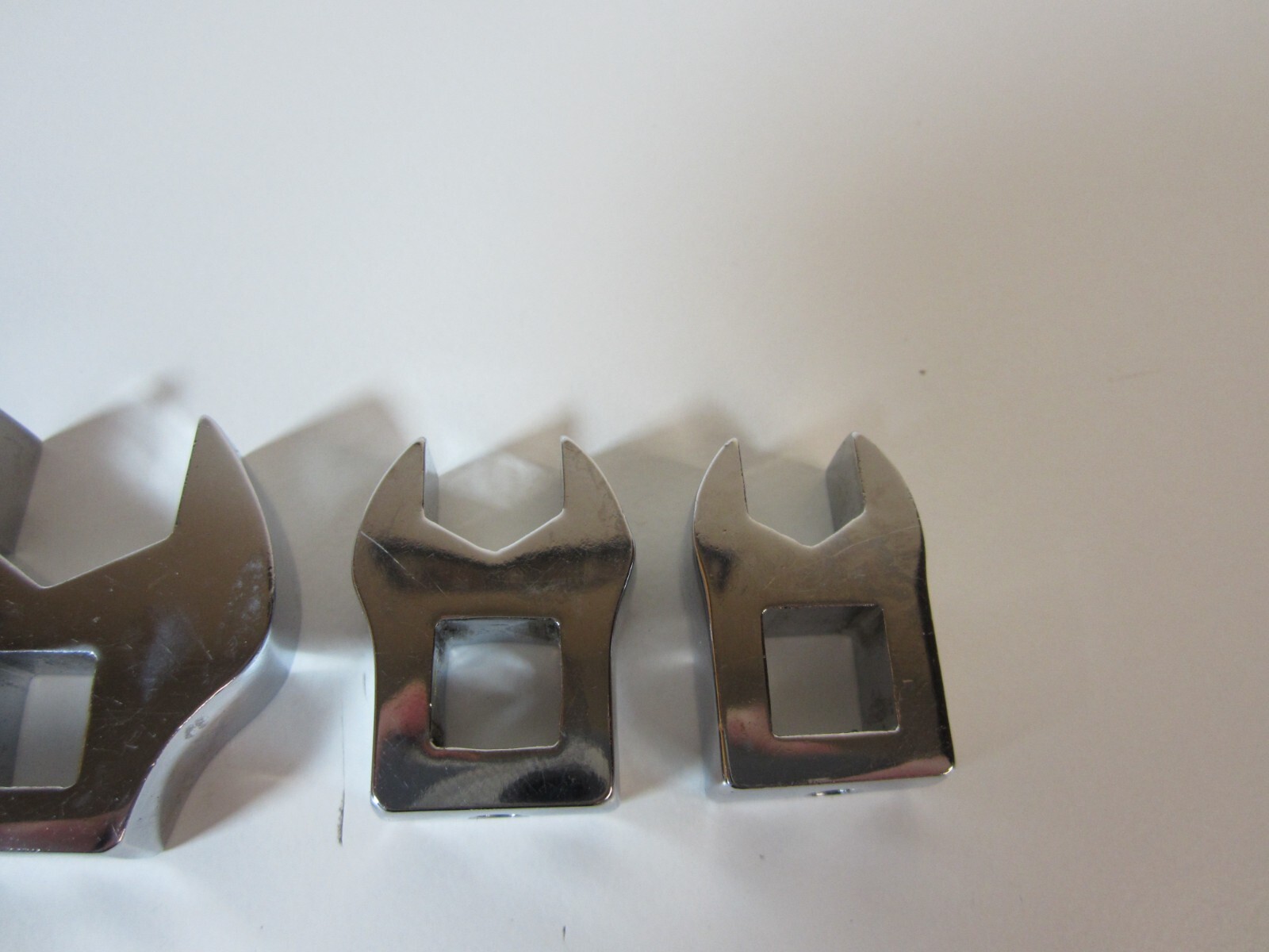 MAC TOOLS 4pc crowfoot Lot 3/8drive NEW old stock 3/8″-7/16″-11/16″-13/16″