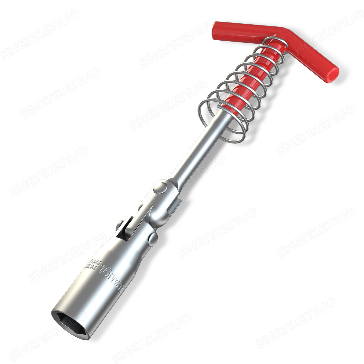 1 PCS 16mm 5/8» Car Universal Magnetic Spark Plug Socket Wrench Short Hand Tool