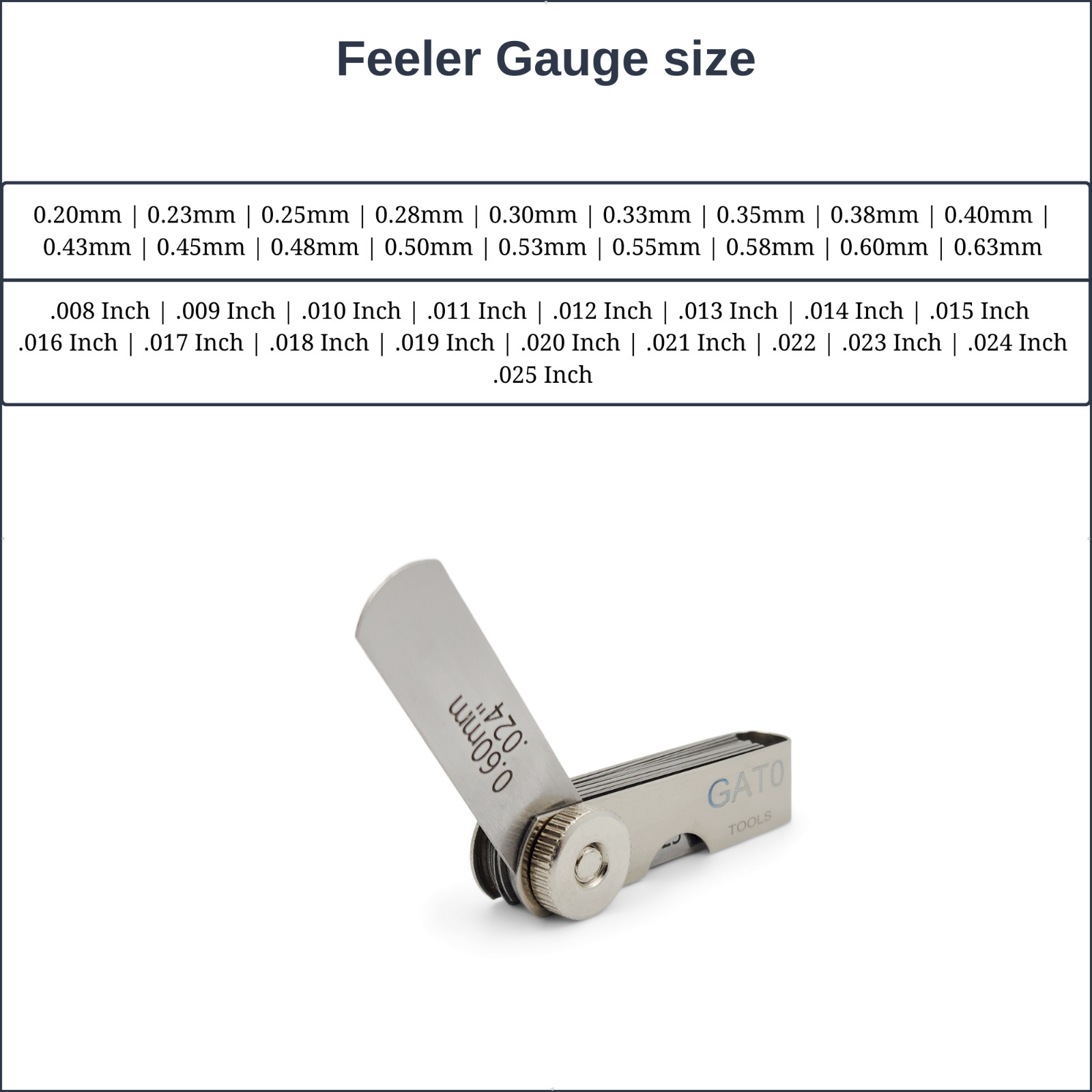 K-MOTOR Engine Spark Plug Gap Tool – 14mm