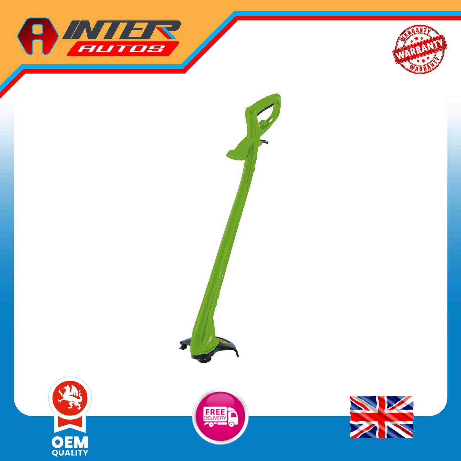 Draper Grass Trimmer with Double Line Feed, 220mm, 250W 45923