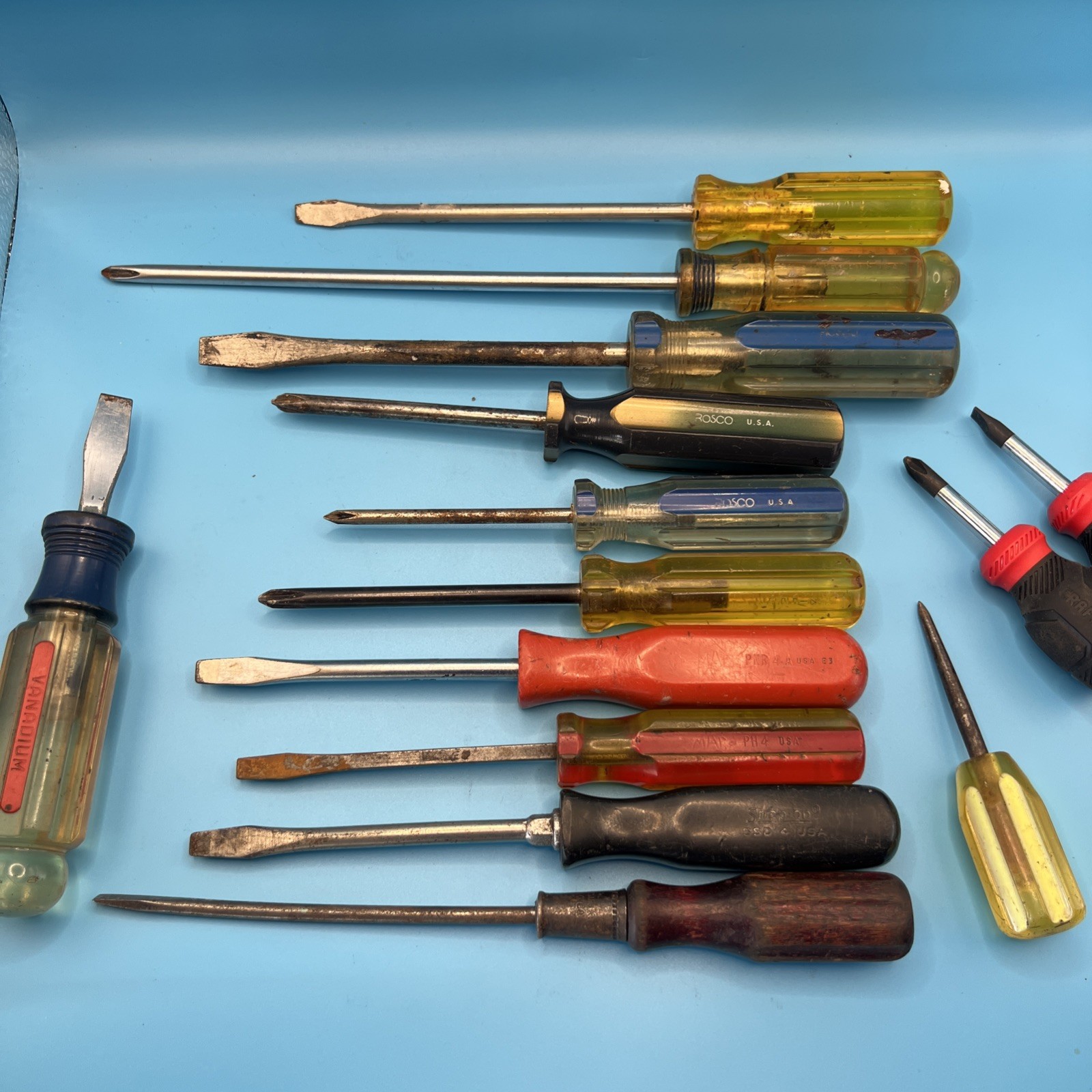Vintage Screwdrivers Mixed Lot MAC Tools Snap On