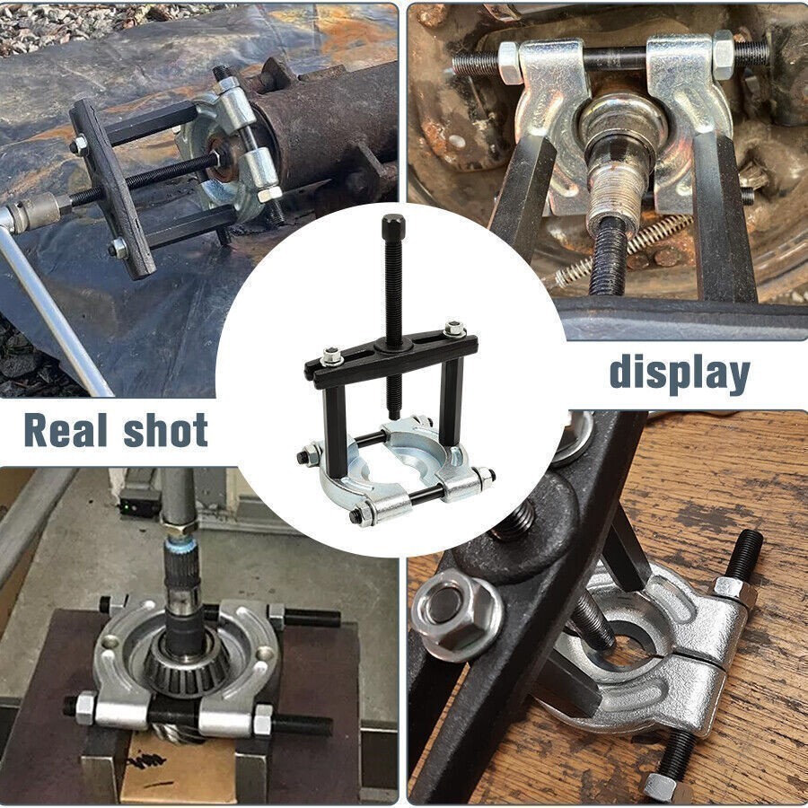 12 IN 1 Wheel Hub Puller Set Bearing Removal Splitter Separator Tool Kit + case