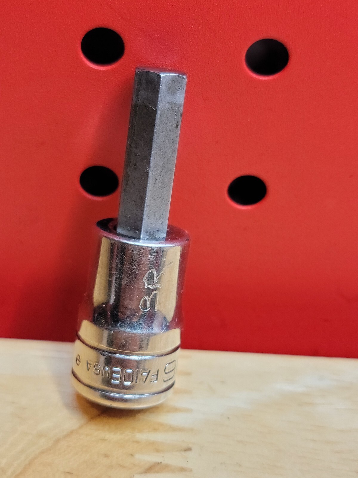 Snap-on FA10E 5/16″ 3/8” Drive SAE Hex Bit Allen Socket Driver See Details
