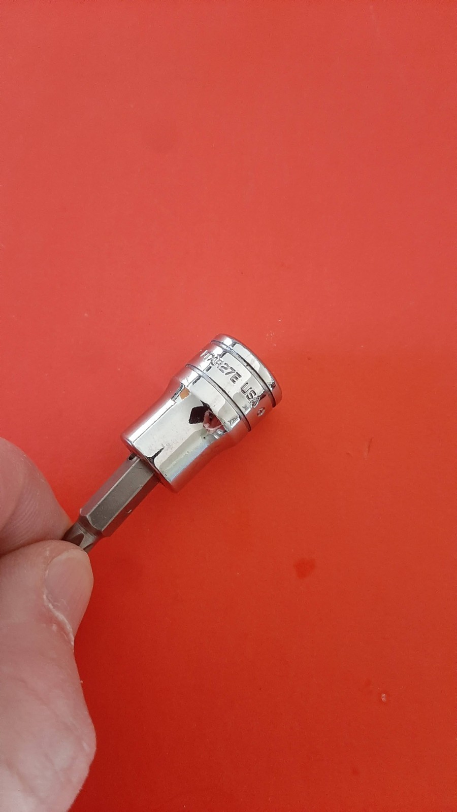 Snap-on T27 FTXR27E Tamper Resistant Torx Bit Socket Driver 3/8″ Drive READ!