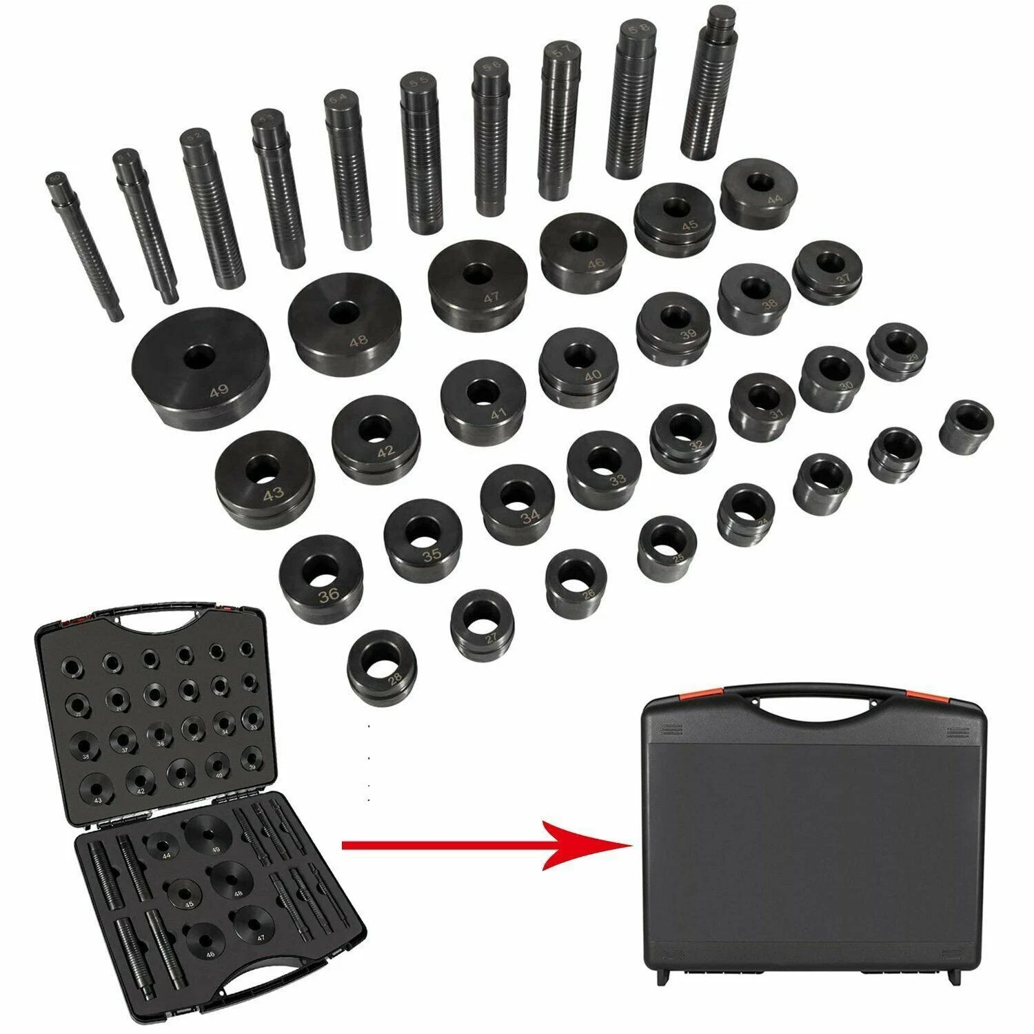 T-0220-39 Master Bushing Driver Set Installer Remover Tool for Chrysler GM Ford