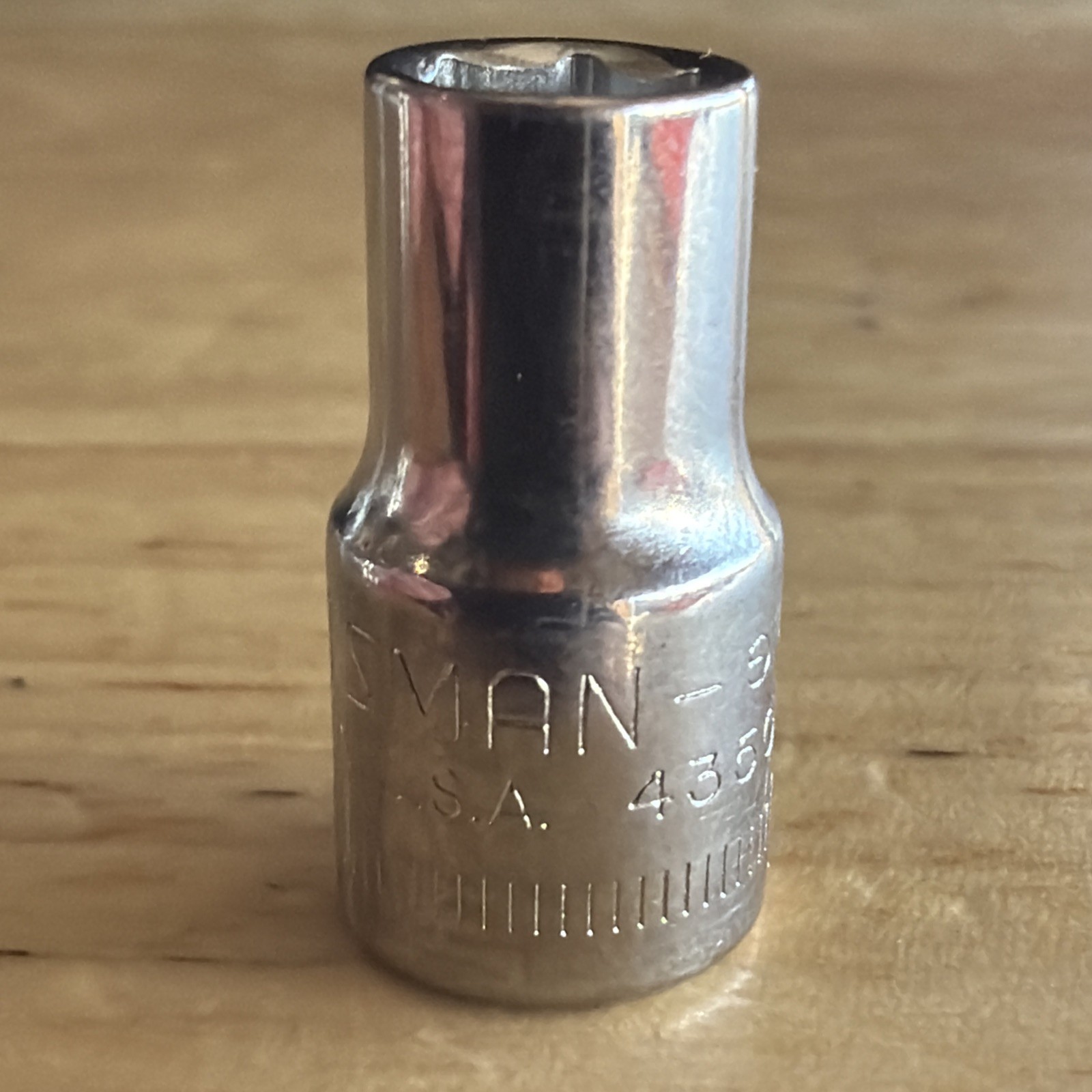Craftsman 6mm Shallow Socket 1/4″ Drive 6 Point Inverted G Series 43502 USA