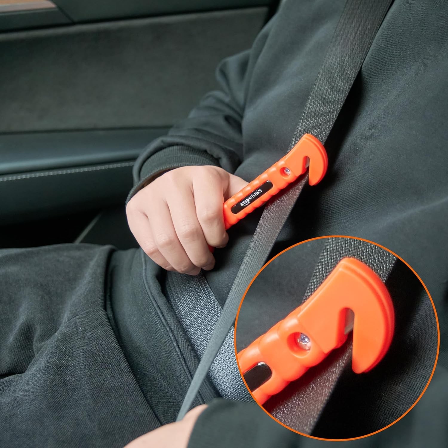 Auto Car Escape Tool, Car Window Glass Hammer Breaker and Seat Belt Cutter
