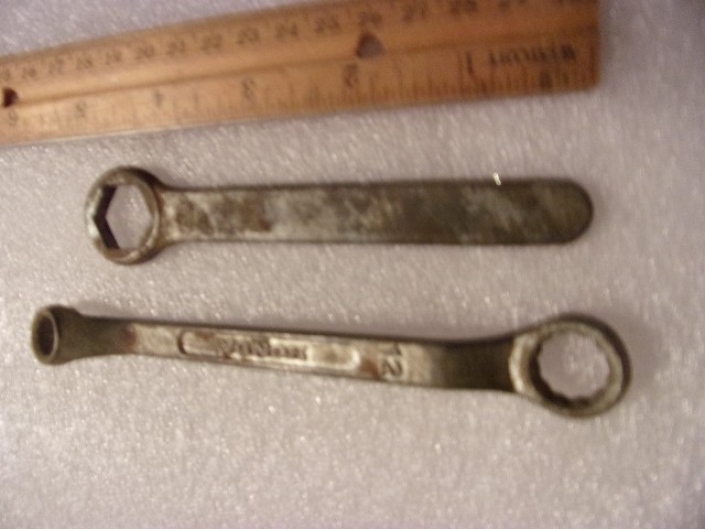vintage Honda motor tool kit wrench spanner and pliers added
