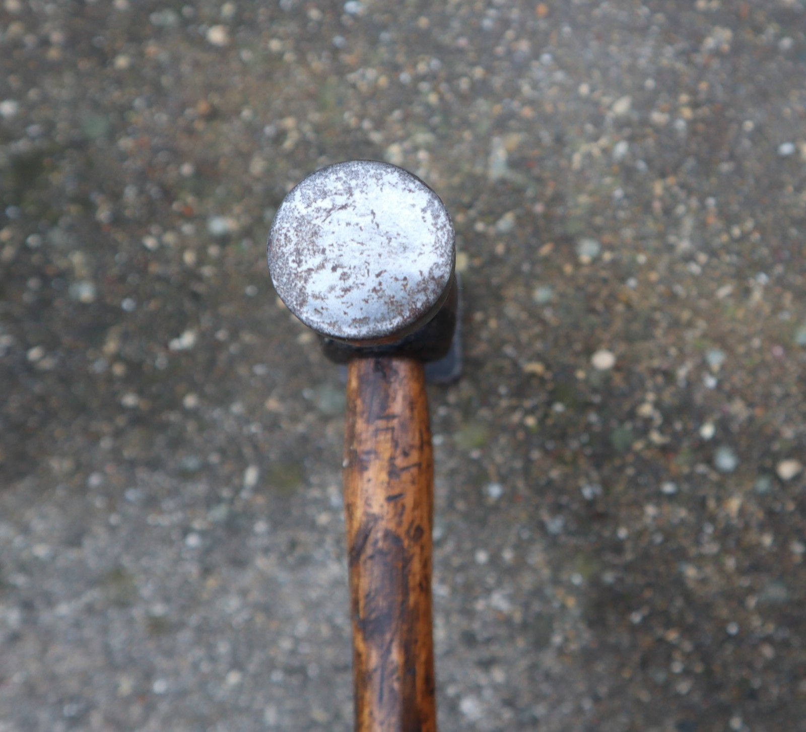 Vintage Hand Planishing Hammer – Automotive Body Work Hammer 11.5″; 14 Oz.