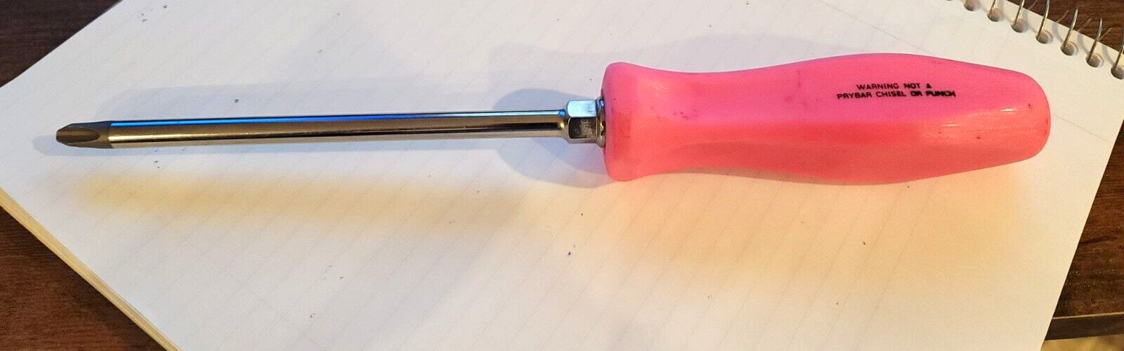 Snap-on ™ Tools PINK #3 Phillips Hard Handle Screwdriver SDDP63IRA
