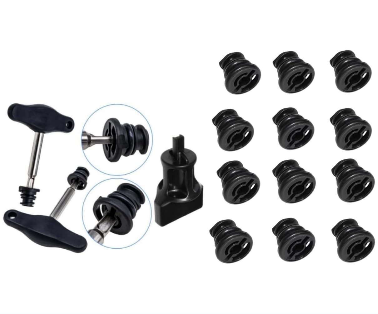 12 PCS Oil Drain Plug Removal Tools Set – Compatible with VW & Audi Models