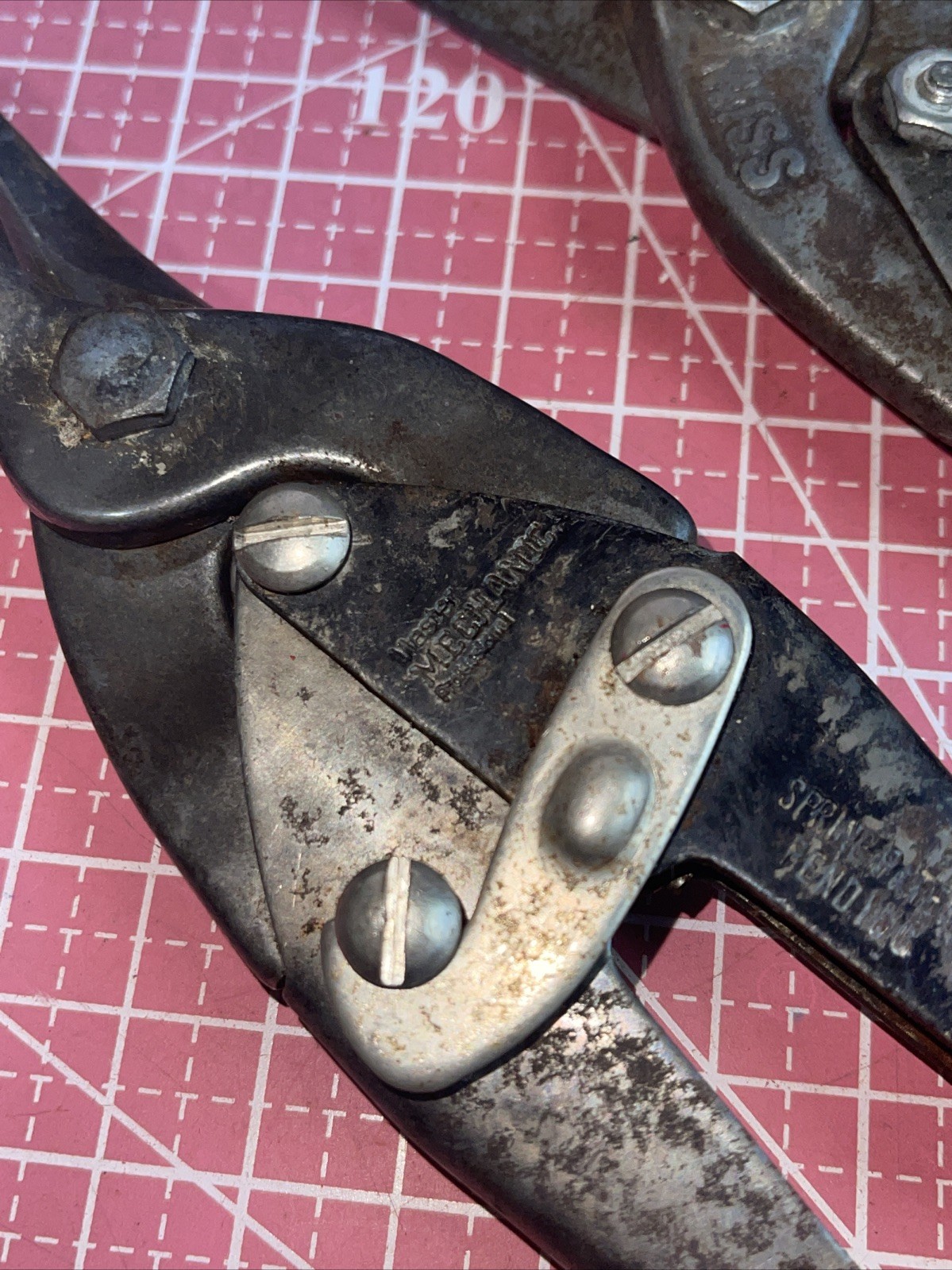 Vintage Wiss USA M2 Right M3 Straight & Master Mechanic Left Aviation Snips Set