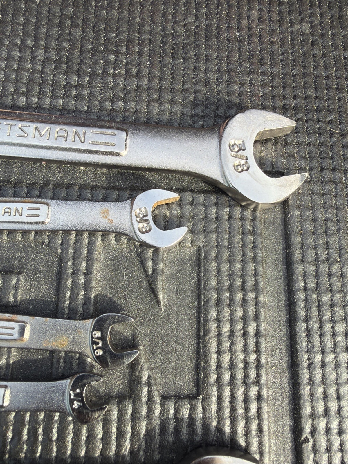 7pc Sears Craftsman Usa Random Wrench Lot Metric SAE Light Use 44691