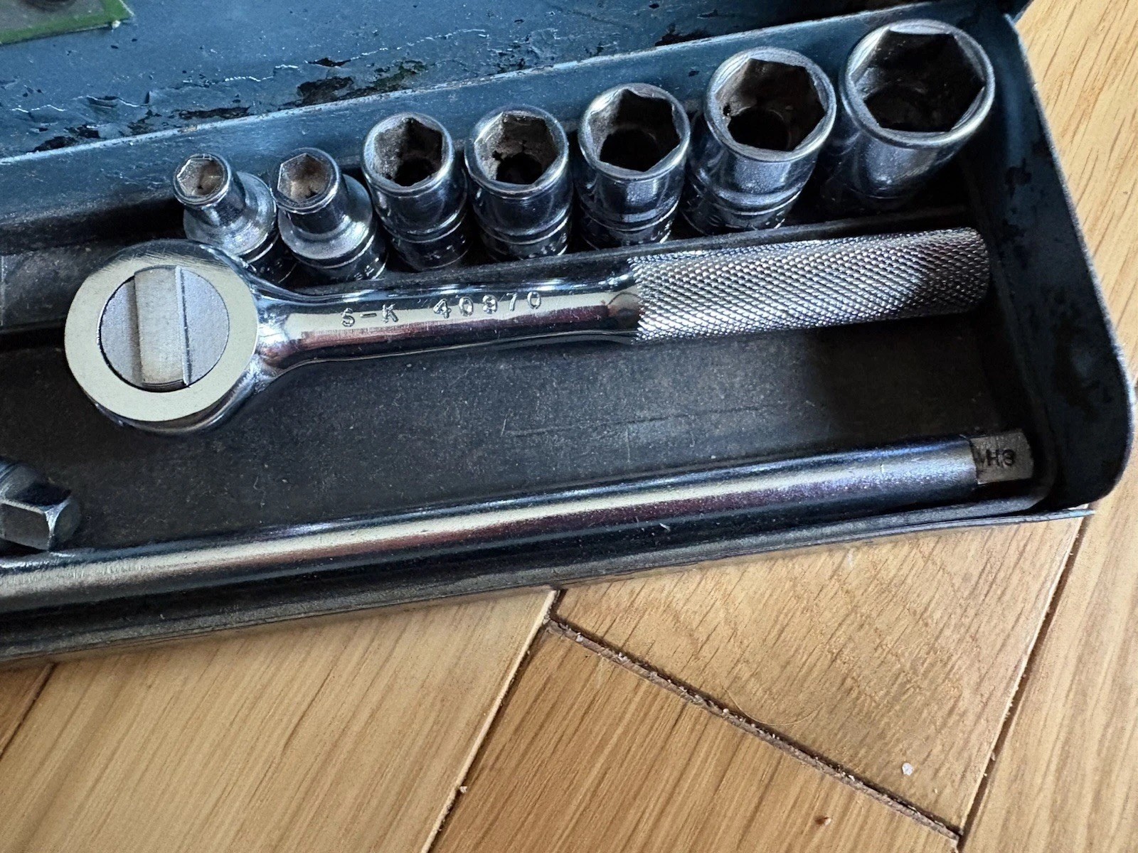 17pc S-K TOOLS Set 1/4″ Drive Socket Set Mechanic Tools USA