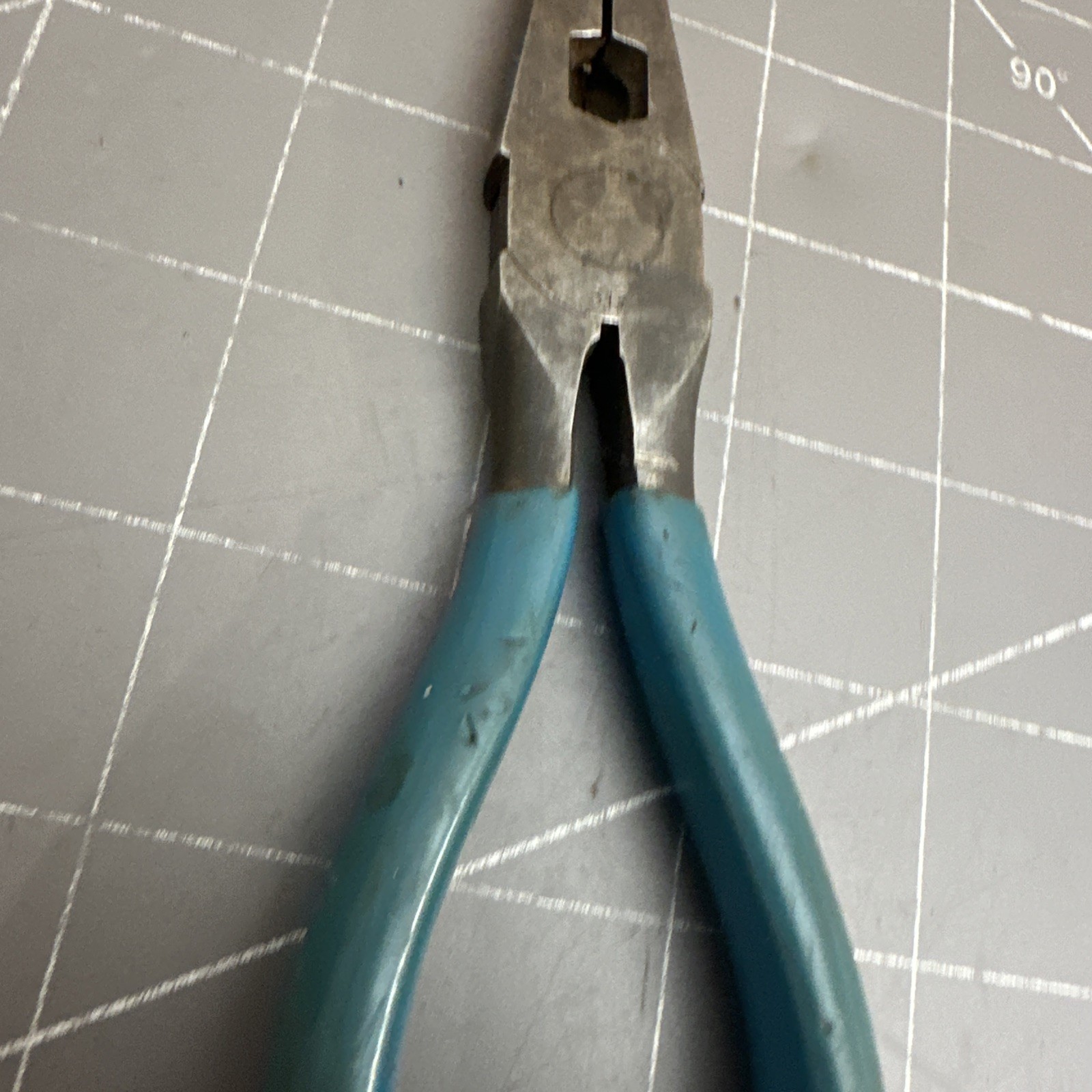 Channellock 317 8-inch Long Nose Pliers with Side Cutter Made In USA
