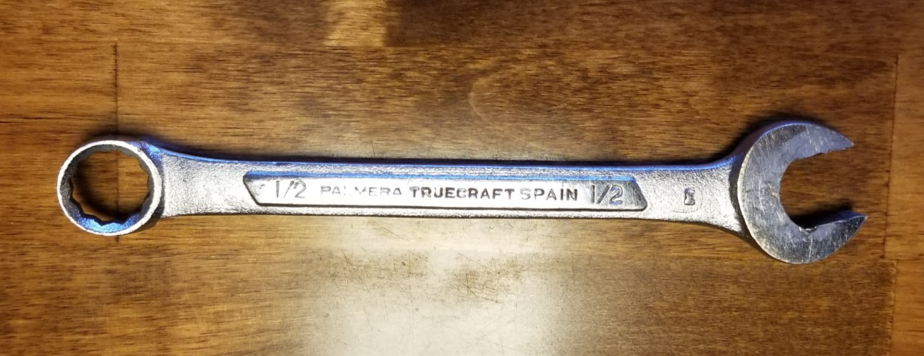 PALMERA TRUECRAFT B103B 12 Point 1/2″ Combination Wrench – Spain