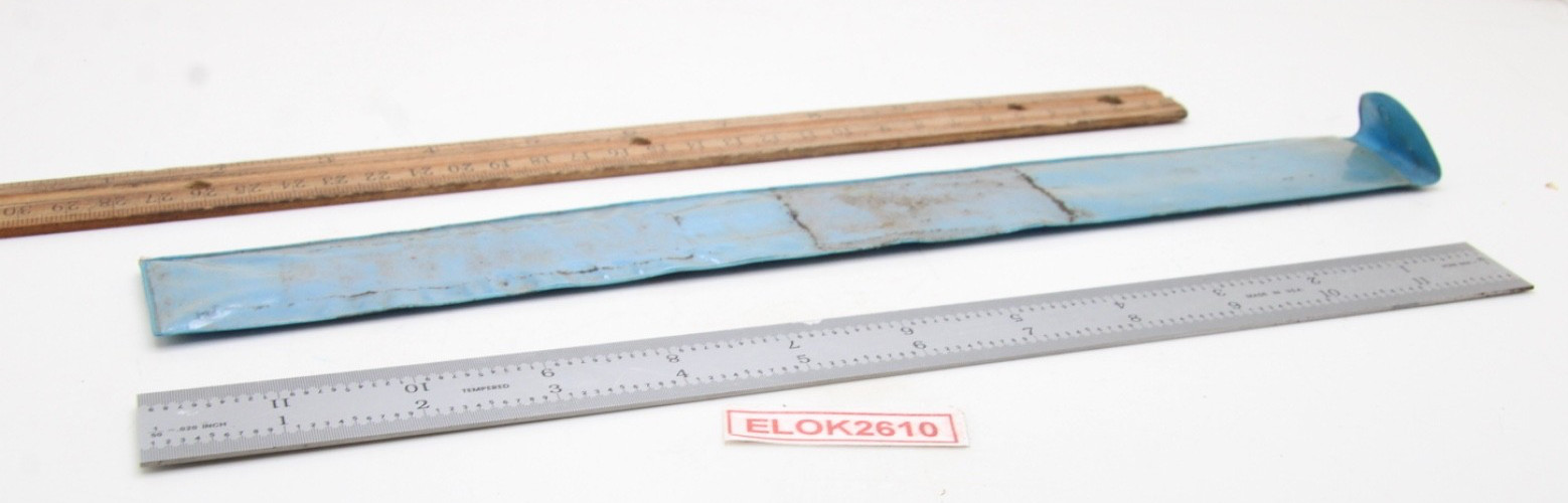 Unbranded 12 Inch Ruler Stainless Steel Tempered Inches MM 1/2MM Made in USA