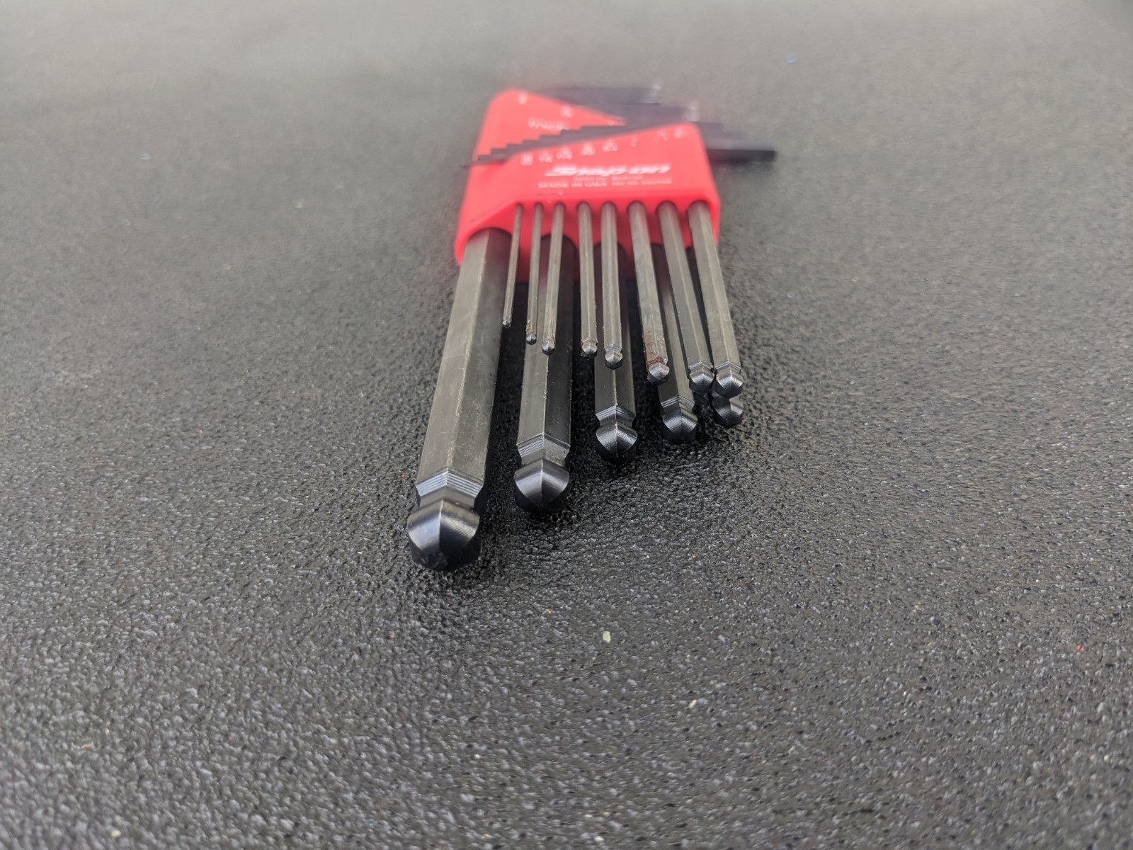#bp475 Snap-On BHS13A SAE L-Shaped Ball Hex Wrench Set (0.05-3/8″)