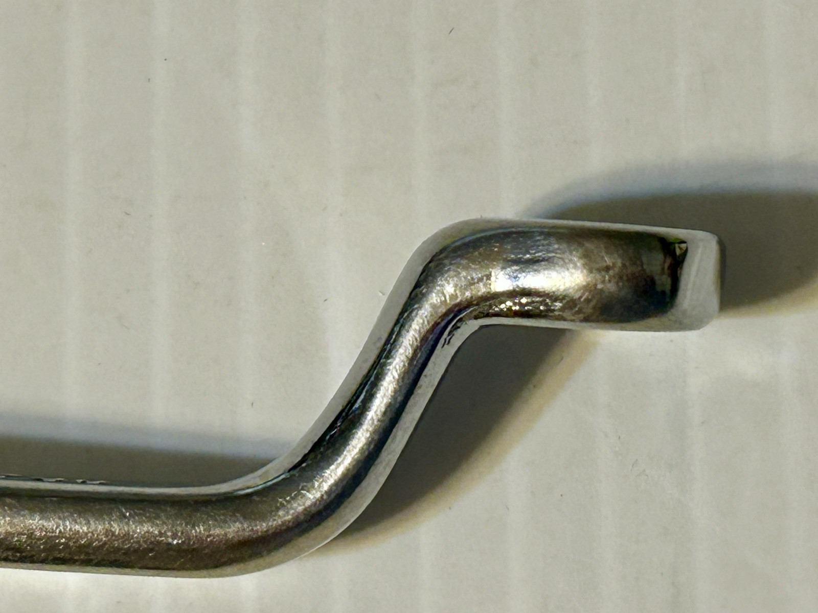 Vintage Duro/Indestro USA 929MM 6MM & 7MM Offset Box End 12 Pt Metric 4″ Wrench.