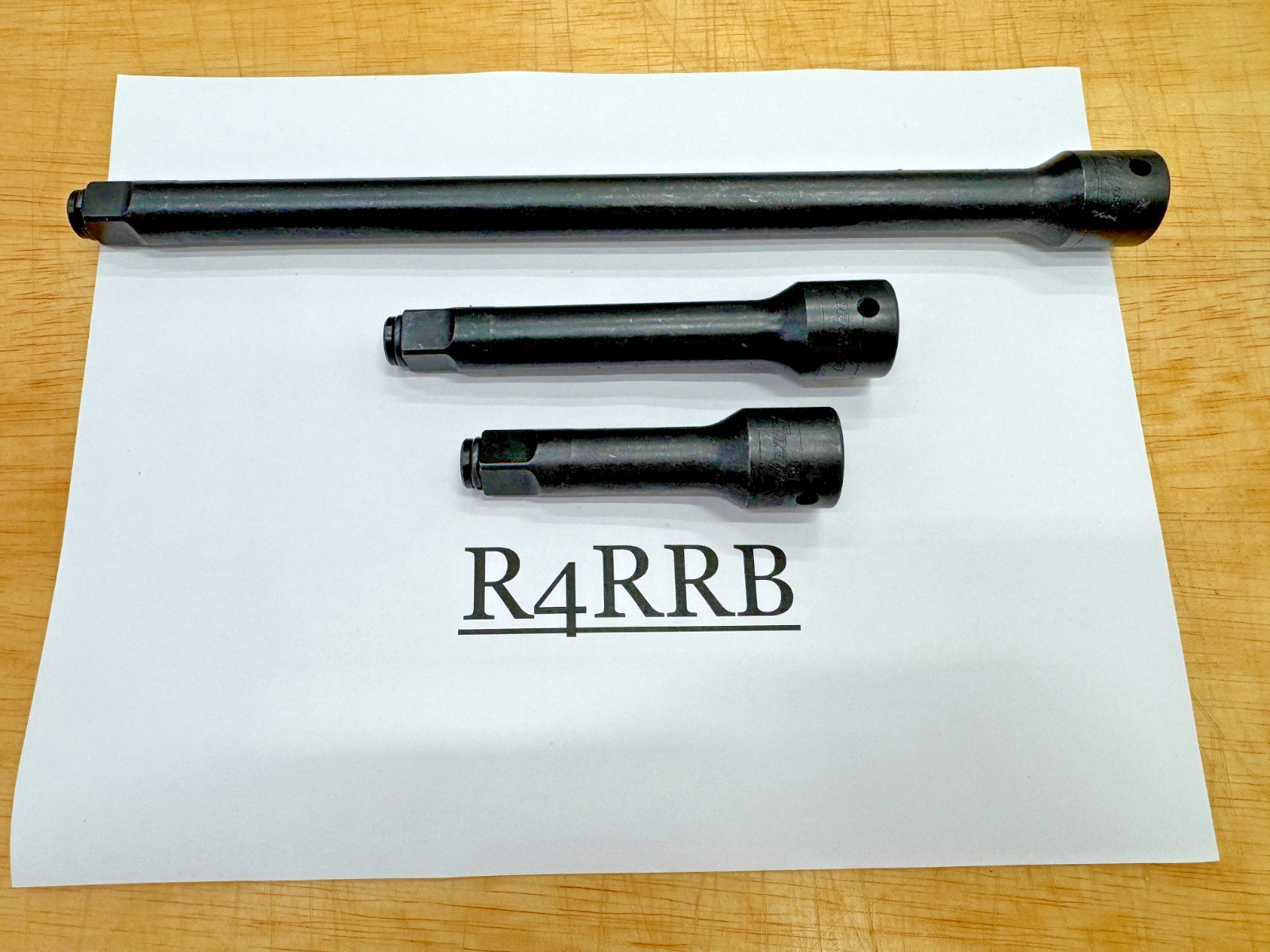 Snap-on Tools USA NEW 3pc 1/2″ Drive Snap Ring Impact Extension Lot Set 303IMX