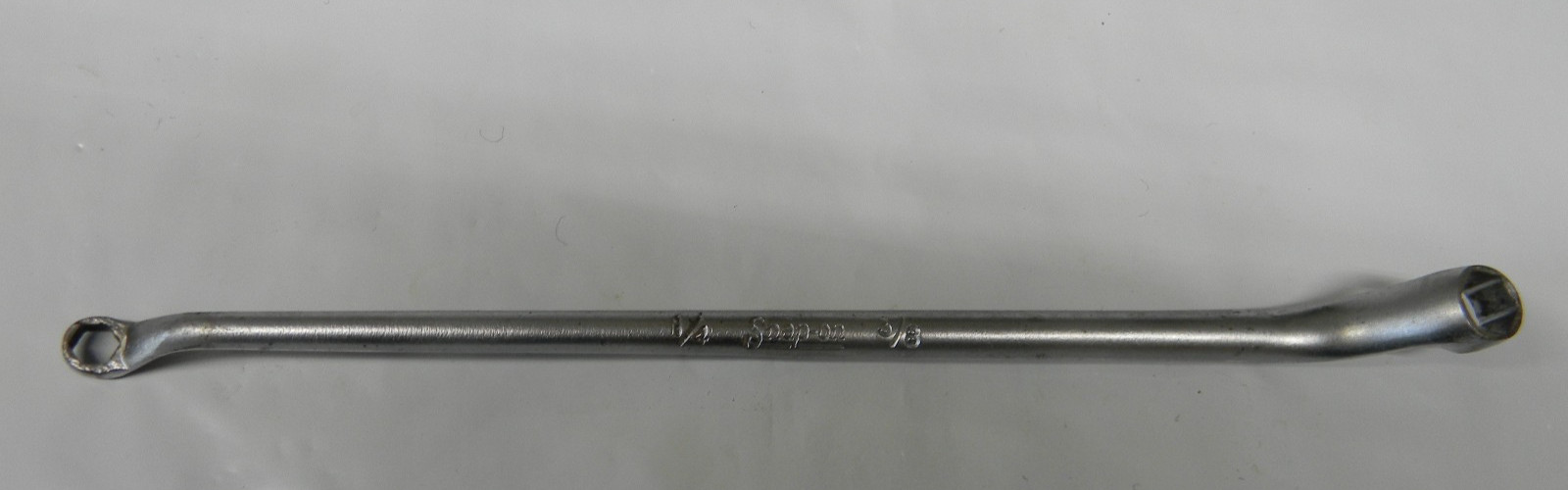 SNAP-ON 1/4″ X 3/8″ 6PT 9-1/4″ LONG BRAKE BLEEDER WRENCH #B1458A MADE IN THE USA