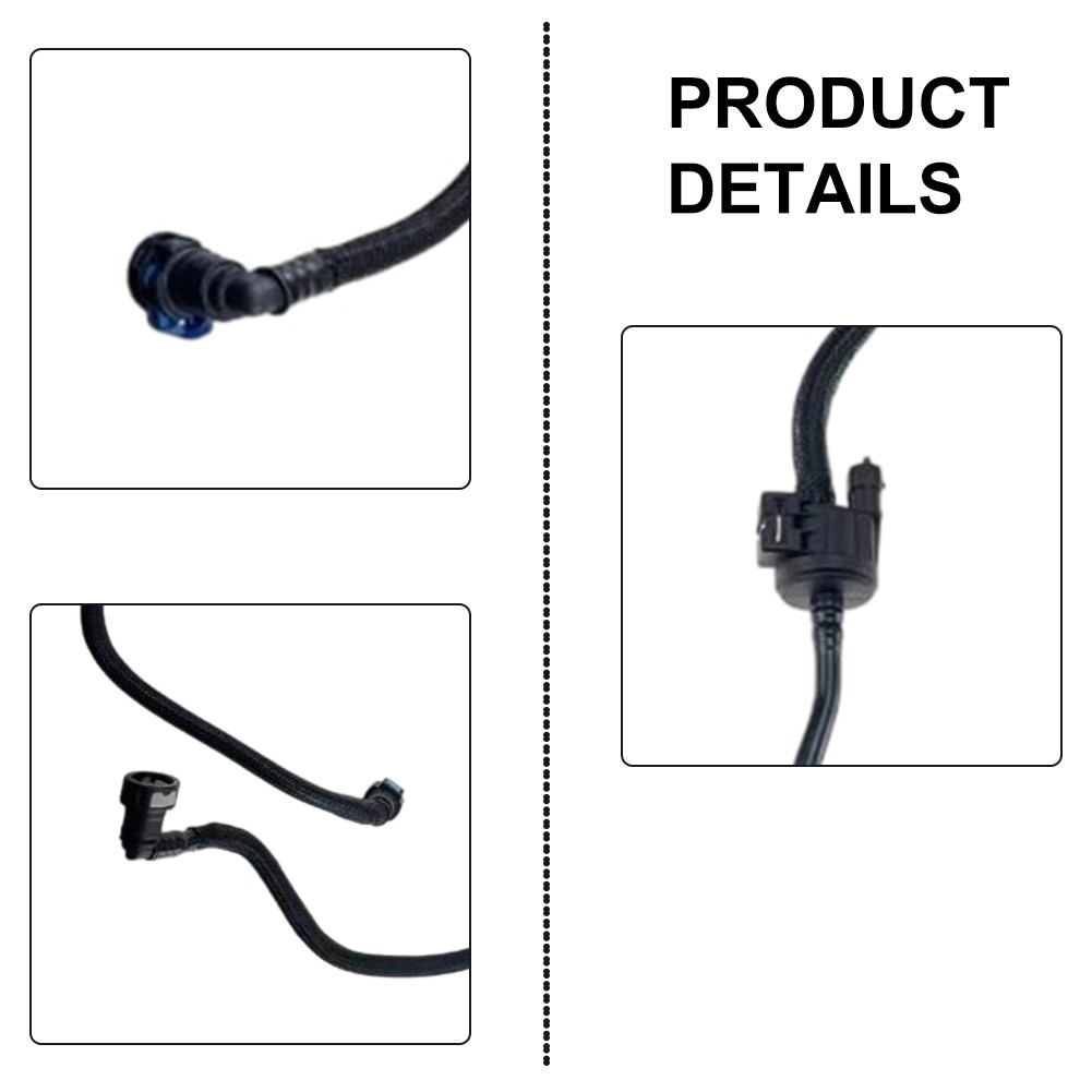 Fuel Drain Hose Replacement Part Vehicle-specific Fitment Flexible Design