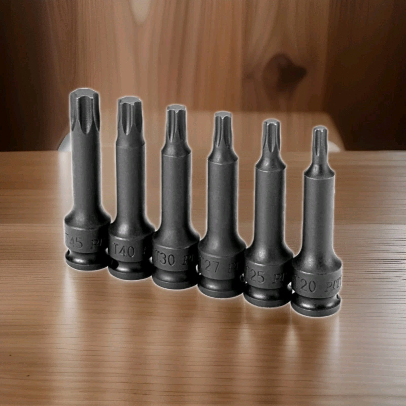 PITTSBURGH 1/4 in. Drive Star Bit Socket Set, 6-Piece