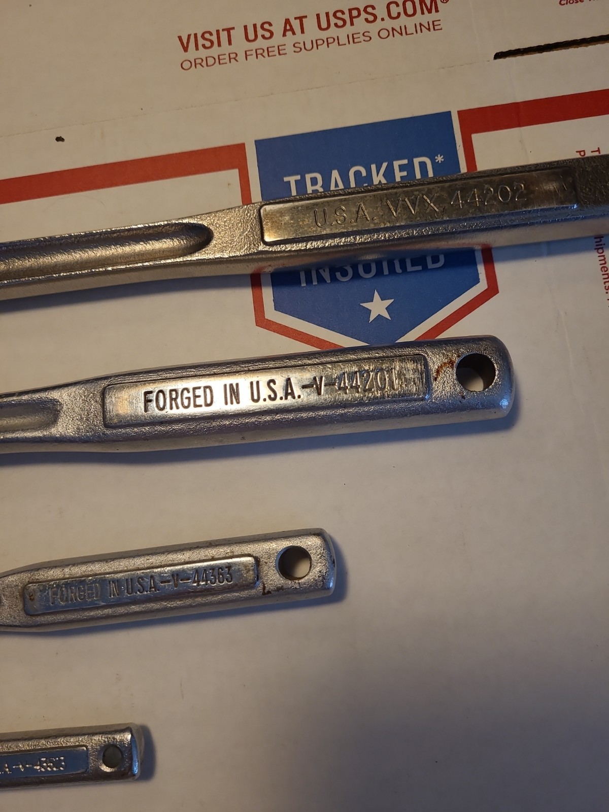 Craftsman USA 4-Piece Breaker Bar Set 1/4 + 3/8 + 1/2″ + 1/2″ long