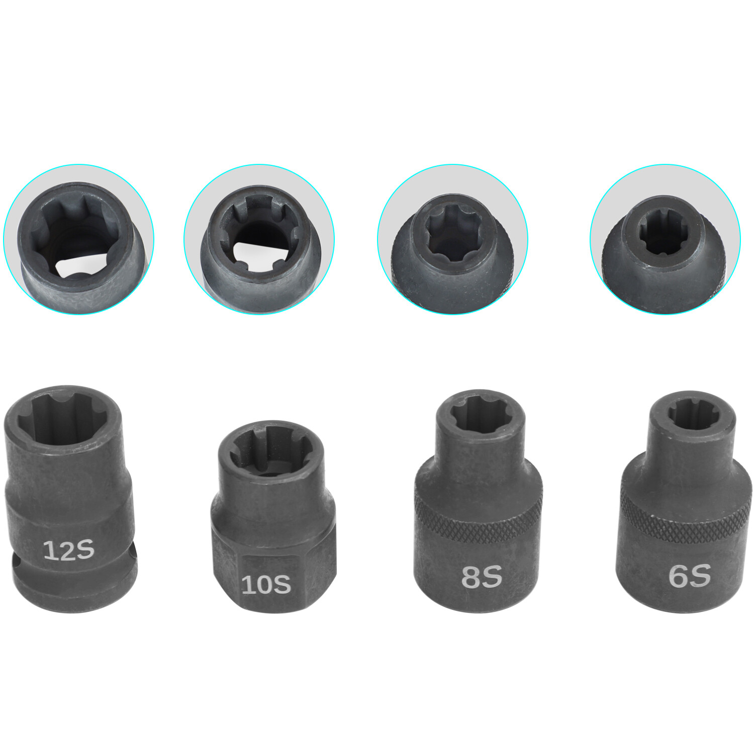 Car Engine Cylinder Head Screw Removing Socket Spanner Maintenance Tools