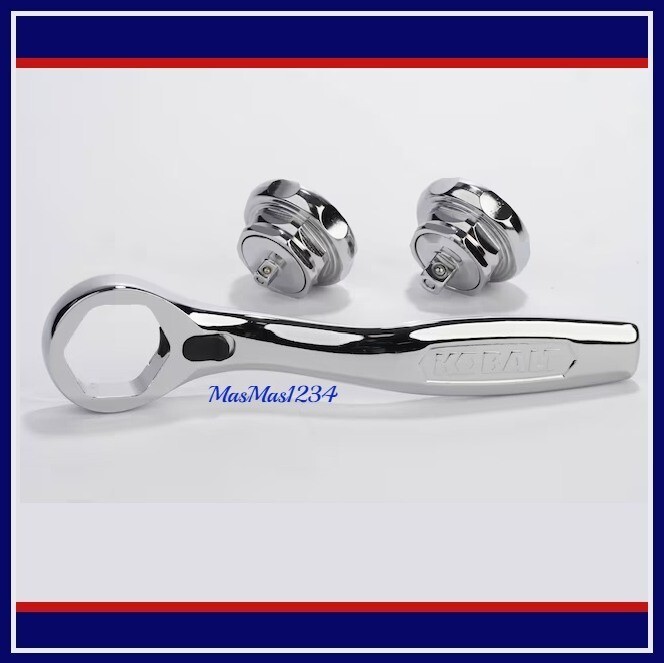 KOBALT 4-in-1 Palm Ratchet Wrench Handle Set 1/4″ & 3/8″ Drive 5062986 Fast Ship