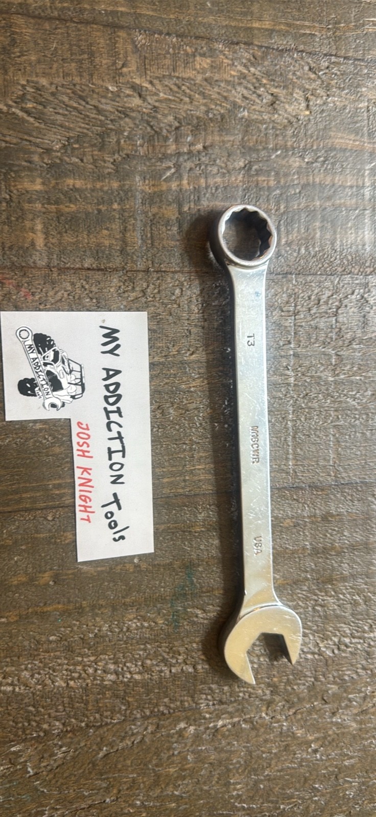 Mac tools 16mm wrench M16CWR great shape no owner markings