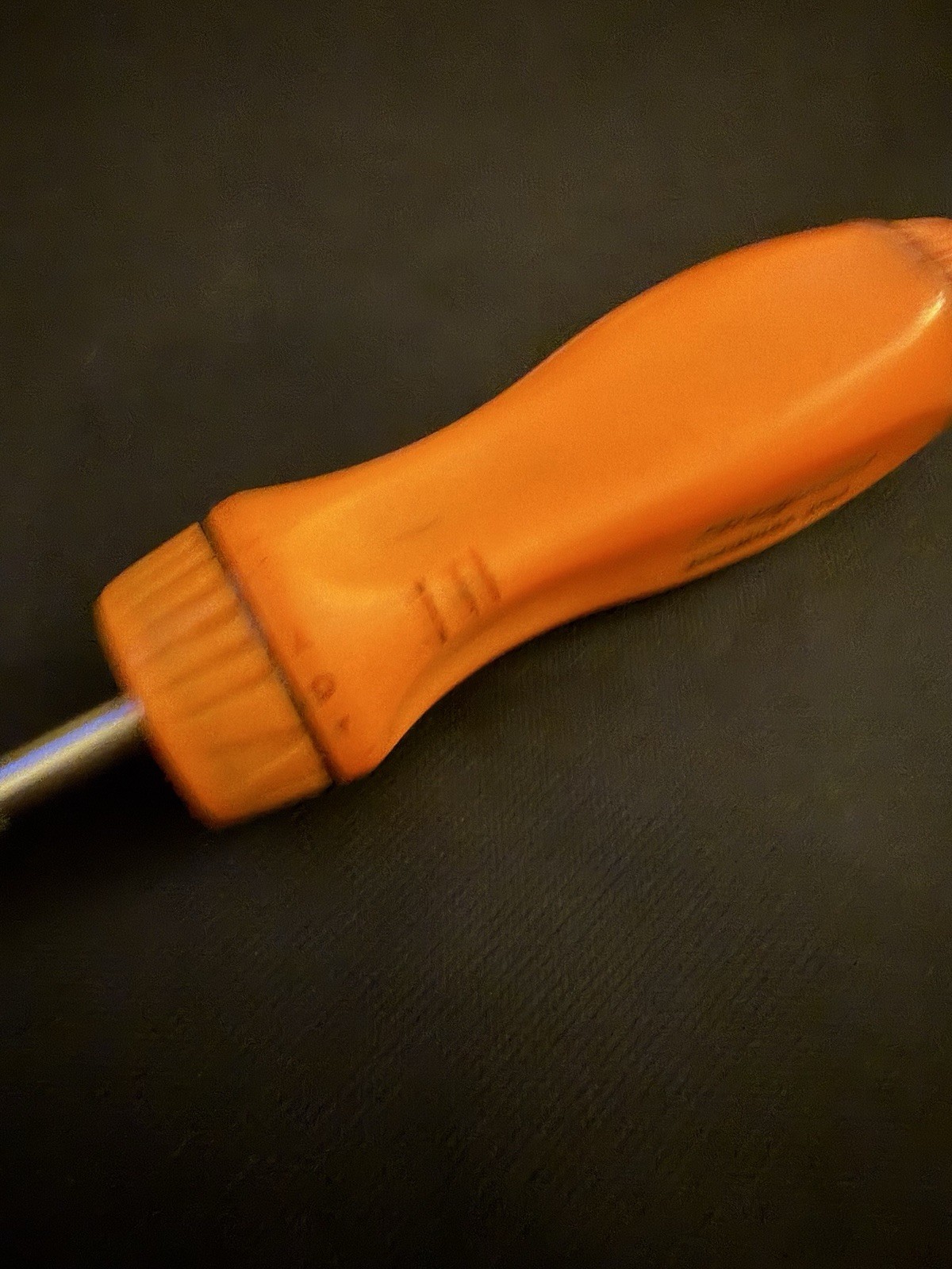 Snap-on Tools Orange Ratcheting Screwdriver SSDMR4A With Bits