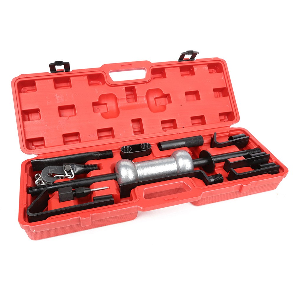 13PC Heavy Duty Dent Puller w/10lbs Slide Hammer Auto Body Truck Repair Tool Kit