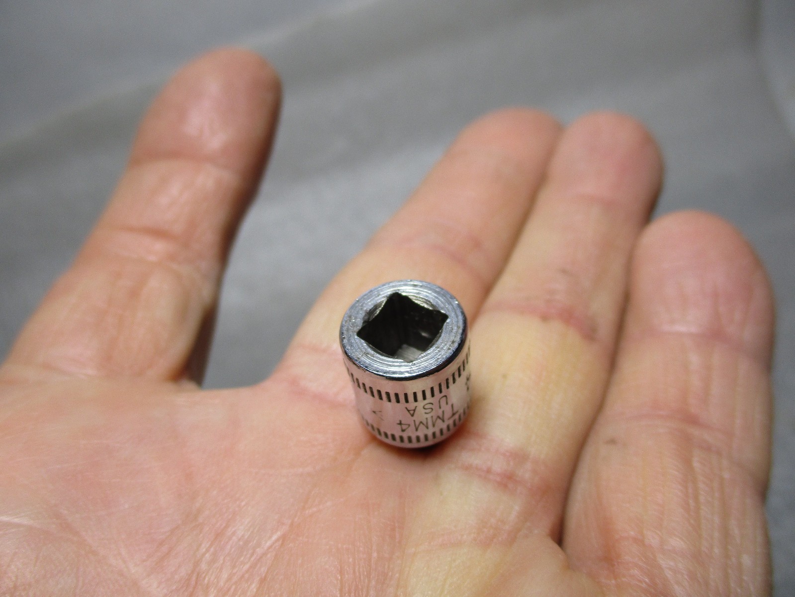 Snap-on USA 1/4″ drive 4mm metric 6 point Socket TMM4 Ships for FREE